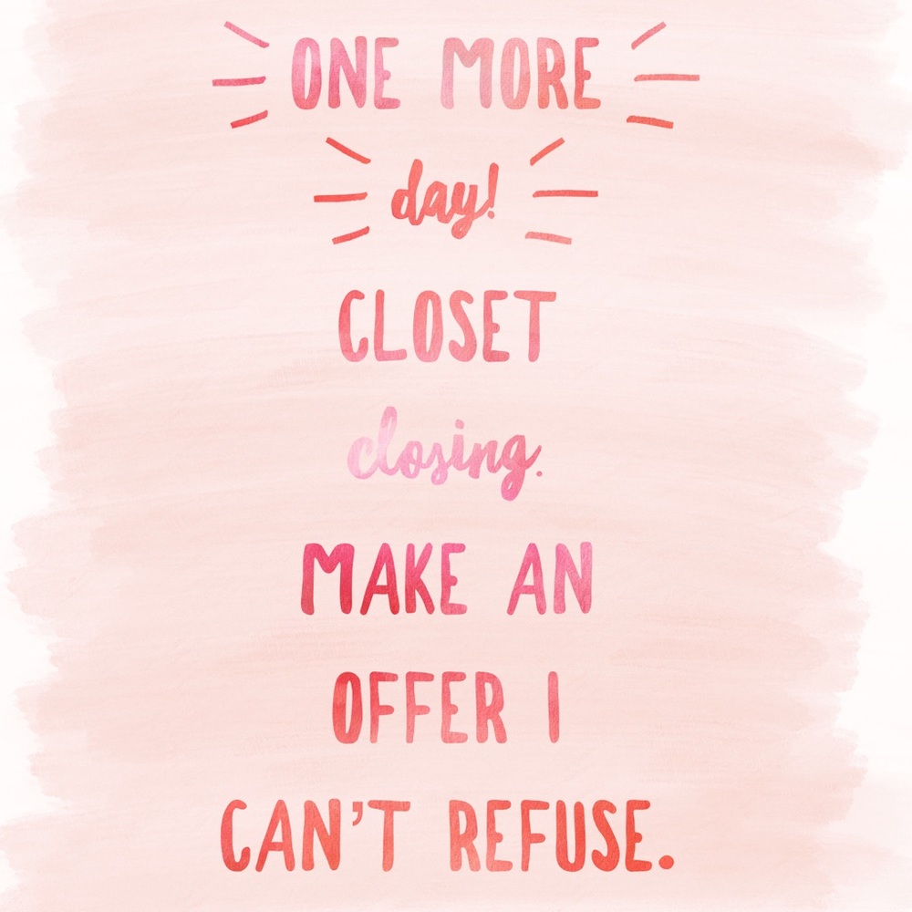 Closet closing